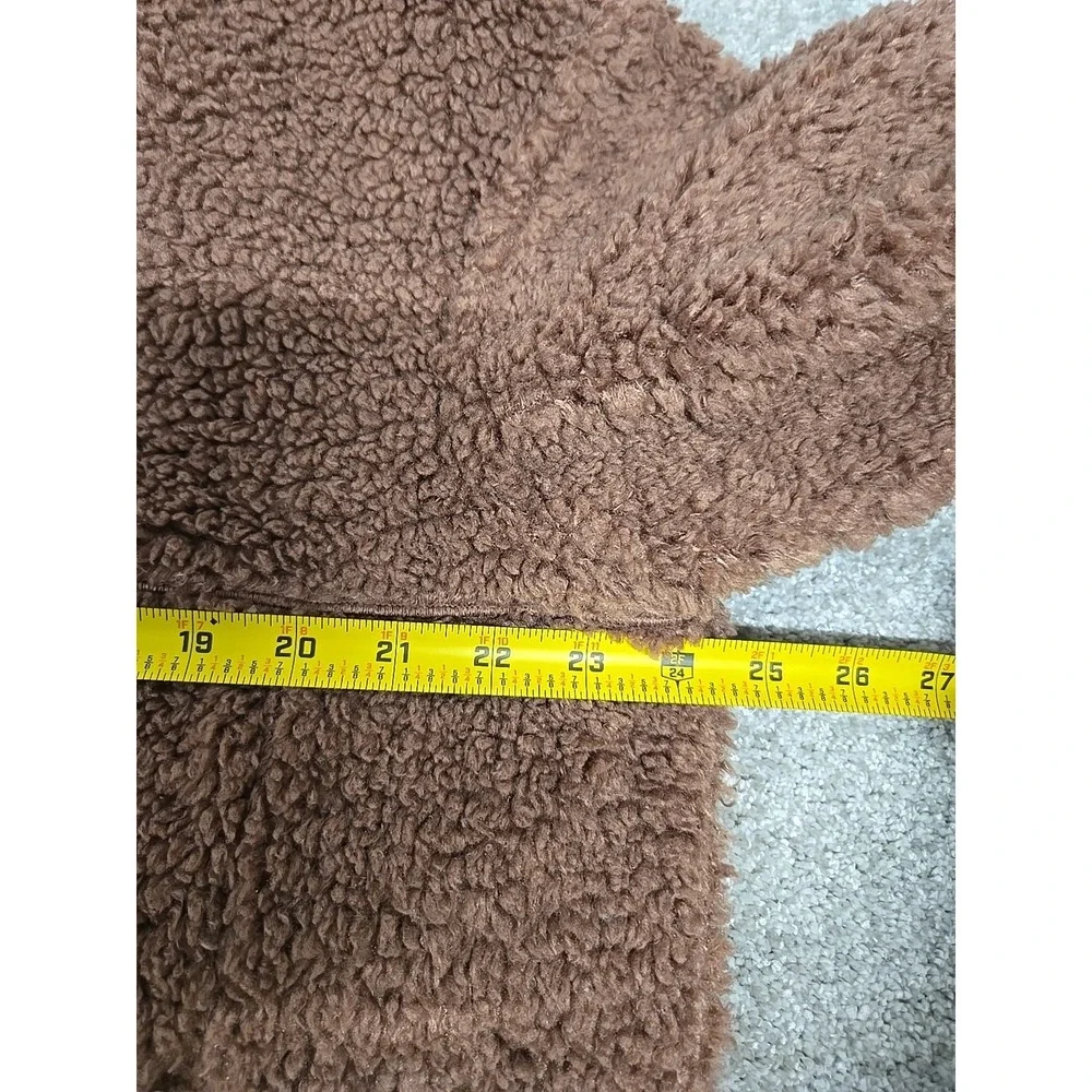 Lululemon Warmth Restore Long Pullover Fleece High Neck SMTZ Smoky Topaz Size 10